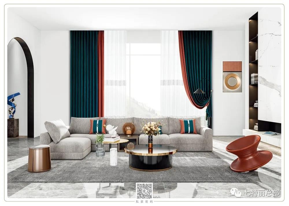 七特麗窗簾D5-06 七特麗窗簾D5-06